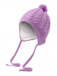 AOAW23HW2K114 Шапка с завязками д/дев. "Паула"