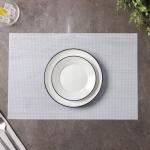 Салфетки сервировочные на стол Доляна «Дерево», 4 шт., 45?30 см, молочные