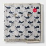 Короб стеллажный для хранения Доляна «Киты», 27?27?27 см, белый