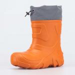 оранжевый сапожки дошкольно-школьные ЭВА