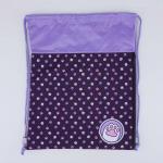 Мешок для обуви фиолетов.