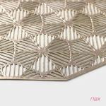 Салфетки сервировочные на стол Доляна «Гипноз», 4 шт., d=38 см, золотые