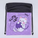 Мешок для обуви фиолетов.