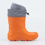оранжевый сапожки малодетско-дошкольные ЭВА