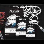 "Canson" Альбом для смешанных техник "Graduate" 120 г/м2 A3 29.7 х 42 см склейка с одной стороны 20 л.
