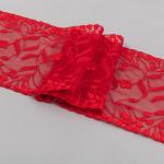 Кружево "Gamma" эластичное "сетка" 170 мм GKME-17002 ФАСОВКА в пакете 3 м ± 0.2 Турция