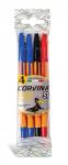 "Corvina" Ручка шариковая 51 Vintage Flowpack 1 мм 4 шт. 40226G цвет чернил: ассорти