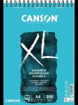 "Canson" Альбом для акварели XL Aquarelle 300 г/м2 A4 21 х 42 см на спирали 30 л.