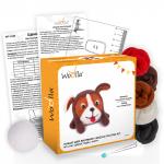 "Miadolla" WT-0149 "Щенок Тошка"  набор для валяния