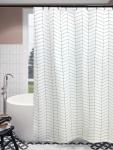 BILLOW Штора для ванной с утяжелителем;размер: 180х200 см;материал: PLE  (ткань полиэстер).
