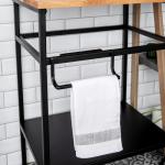 Вешалка для полотенец (пластик).Размер: 22,5х9х6 см.