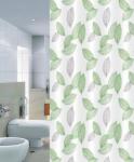 Greenery Штора для ванной с утяжелителем   размер: 180х200 см; материал: PLE  (ткань полиэстер)