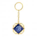 Genshin Impact | Брелок  – элемент воды ГИДРО, 12,3Х5,3см (синий)