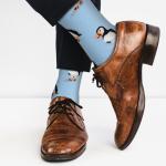 В мире животных | Носки  Атлантический тупик, р-р 38-44 (голубой)