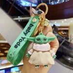 Star Wars | Объемный брелок "Малыш Йода. Улыбается", 6,5см (в холщовом мешке)