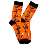 В мире животных | Носки Совы прилетели, праздник принесли, р-р 38-44 (оранжевый, черный)