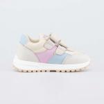 беж-роз-гол полуботинки ясельная, малодетская Комбинирован.