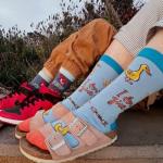 В мире животных | Носки Мне пофигу, р-р 38-44 (голубой, синий)