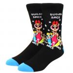 Cartoon Network | Носки "Суперкрошки", р-р 36-40 (черный/голубой)