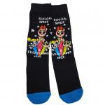 Cartoon Network | Носки "Суперкрошки", р-р 36-40 (черный/голубой)