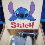 Дисней | Музыкальная шкатулка "Любознательный Стич"р-р 6,5х5,2 (крафтовая)