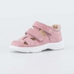 .розовый туфли летние малодетская, дошкольная Нат. кожа