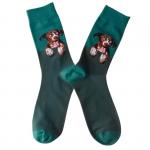 В мире животных | Носки Дворняга, р-р 38-44 (зеленый)