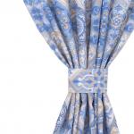 Шторы для кухни с подхватом Сицилия