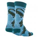 В мире животных | Носки Будь, как зеленый, р-р 38-44 (голубой, черный)