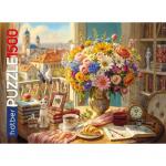 "Premium" ПАЗЛЫ 1500 эл. А1ф 83х58см  "СОЛНЕЧНОЕ НАСТРОЕНИЕ" 1500ПЗ1_33991