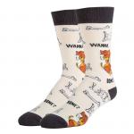 В мире животных | Носки Делай то, что ты хочешь р-р 38-44 (бежевый, черный)