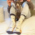 В мире животных | Носки Делай то, что ты хочешь р-р 38-44 (бежевый, черный)