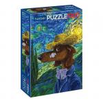 2_27890 Premium пазлы 1000эл. А2ф 48х68см "Такса Ван Гога" 083465