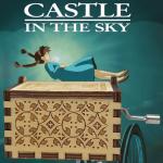 Мир Миядзаки | Музыкальная шкатулка "Небесный замок Лапута. Сита и Падзу", 6,5х5,2см (крафтовый)