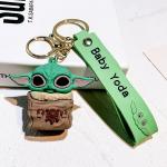 Star Wars | Объемный брелок "Малыш Йода. В гневе", 6,5см (в холщовом мешке)