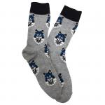 В мире животных | Носки  Волчье племя, р-р 38-44 (серый)