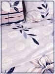 Постельное белье Шуйская бязь Лилии 8589-1