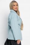 Пальто-пиджак (голубой) Б15087-7М