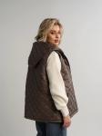 Жилет утепленный Дориана (кофе) Б14632-18М