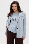 Жакет 5089 голубой