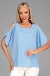 Блуза ELZA Аура голубой