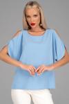 Блуза ELZA Аура голубой
