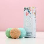 Бомбочки для ванны «8 Марта», 3?40 г, Чистое счастье