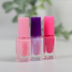 Лак для ногтей детский «Самой нежной» набор 3 шт. ? 6 мл, МИКС