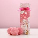 Бомбочки для ванны «Нежность весны», 3?40 г, Чистое счастье