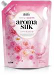 LN Aroma Кондиционер для белья с ароматом Фиалки "Aroma Silk", 2.1 л (мягкая упаковка)
