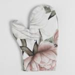 Варежка - прихватка «Этель. Пионы», 20?27 см, двухсторонняя