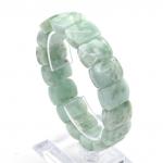 Браслет из Ангелита зеленого сегмент 18*12мм, 45г