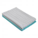 VETTA Тряпка для пола из микрофибры в клетку, 50х70см, 220г/кв.м