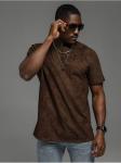Футболка "Винтаж" коричневый Мужская